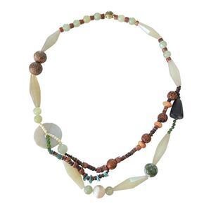 Artisan Made Multi Gemstone Beaded Necklace